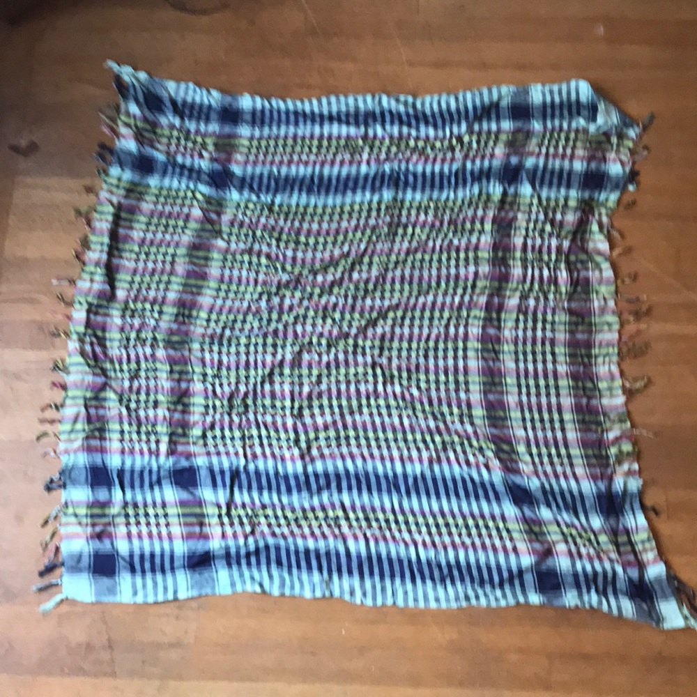Multicolored scarf/ wrap